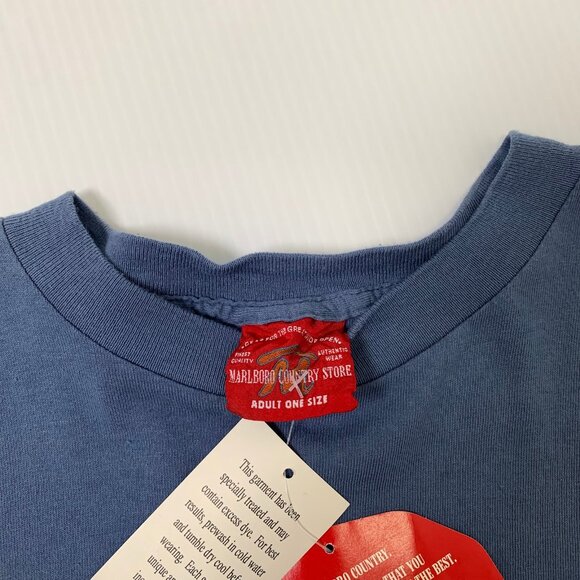 Vintage Marlboro Country Store Cowboy Boots Tee XL - Picture 6 of 6
